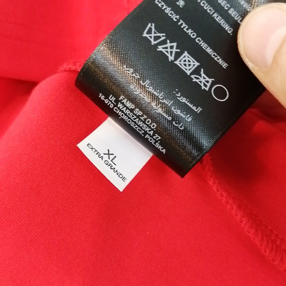 Bebe Red Lace Multi Halter Bustier Dress Bodycon - Picture 16 of 16